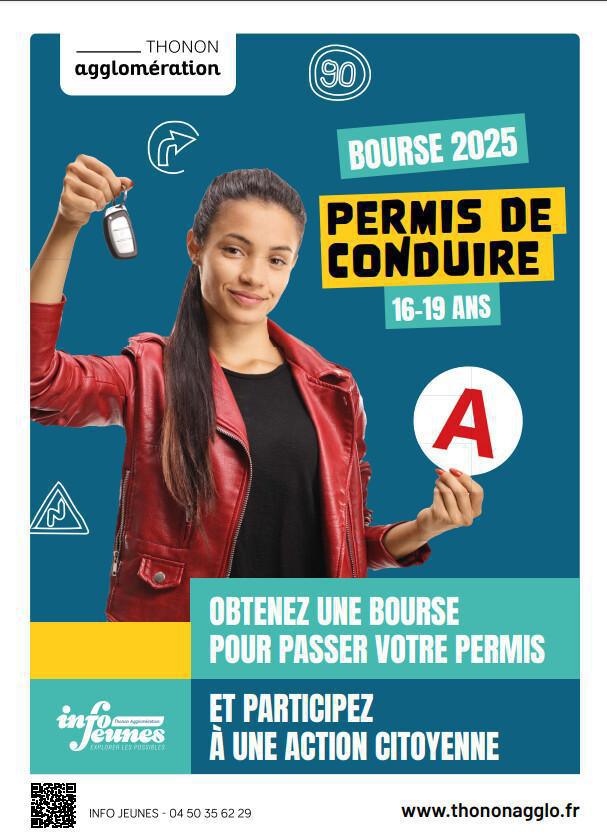 Bourse 2025 pour passer son permis