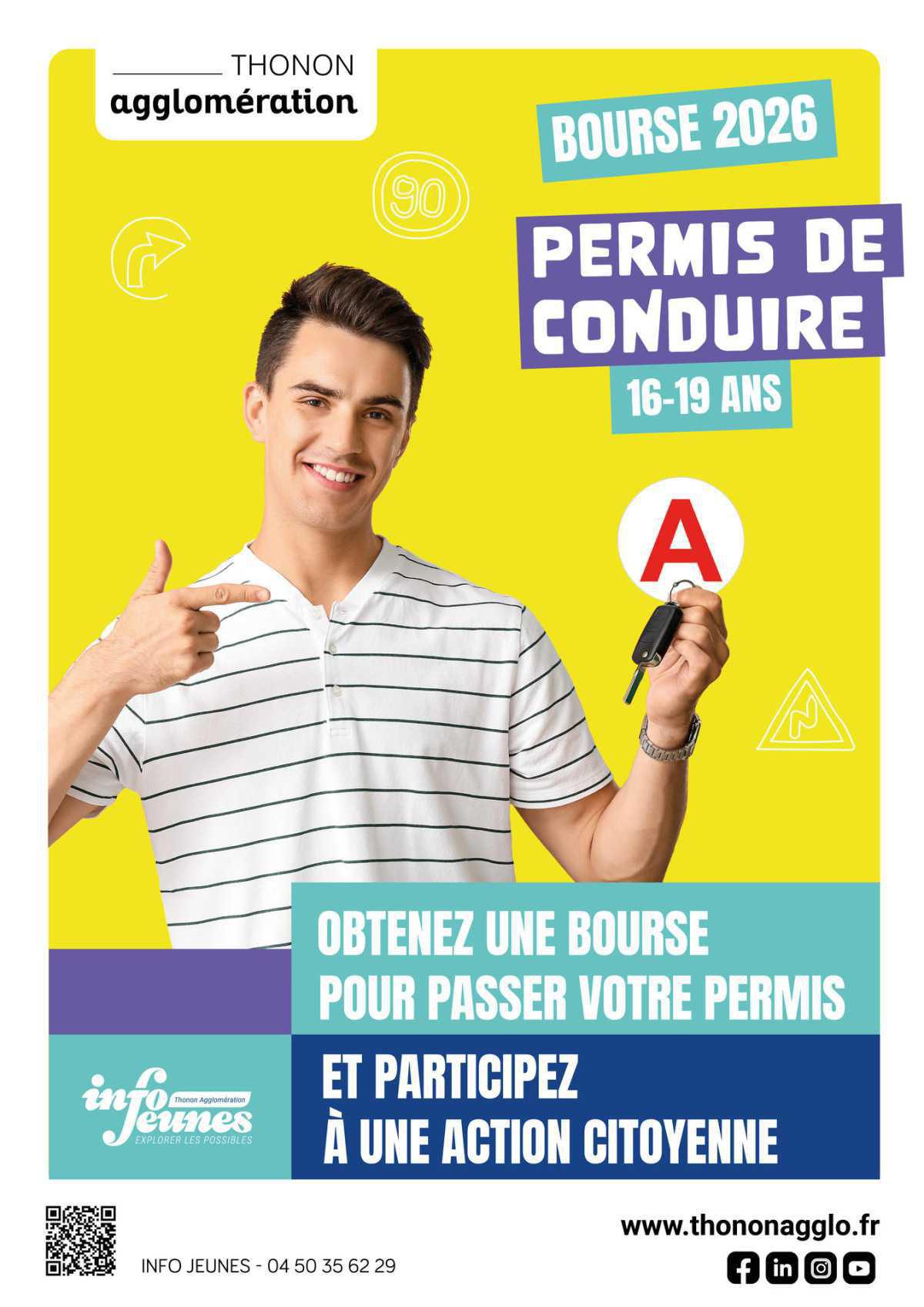 Bourse 2026 pour passer son permis