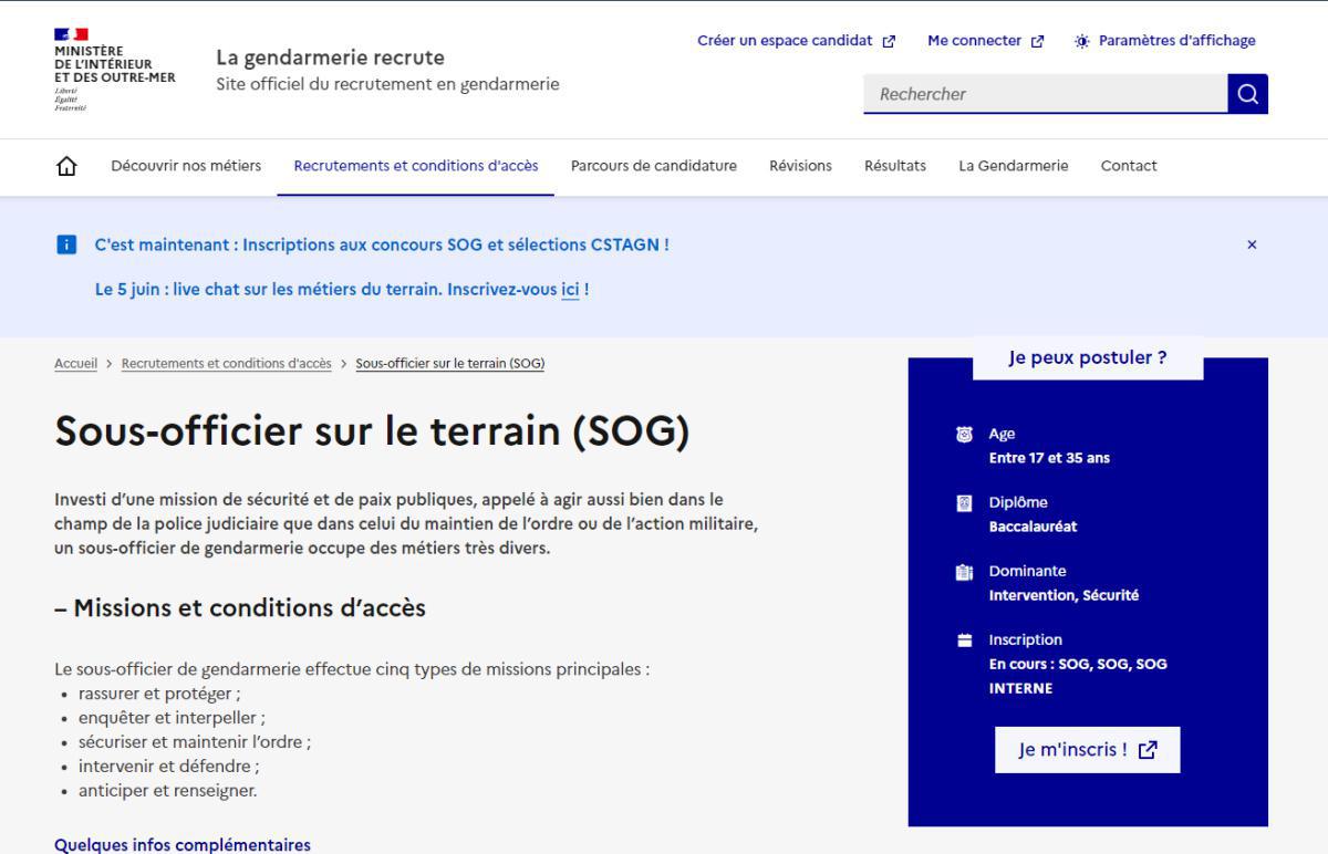 Live chat SOUS-OFFICIER 