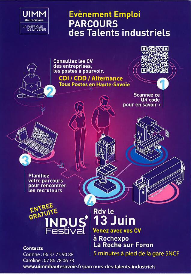 Evénement emploi Parcours des Talents industriels 