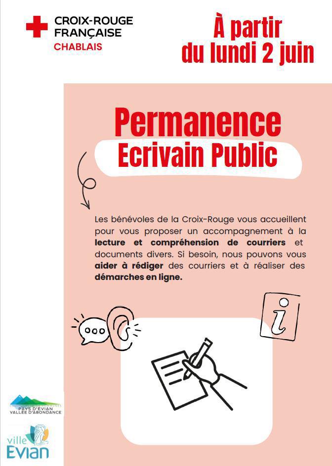 Permanence écrivain public