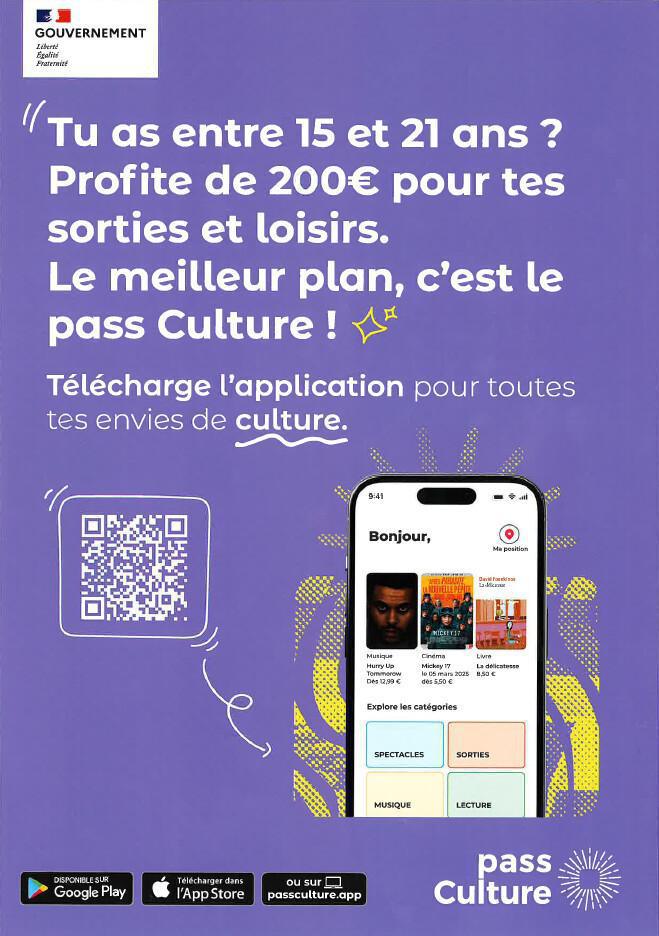 Le PASS CULTURE Le PASS CULTURE