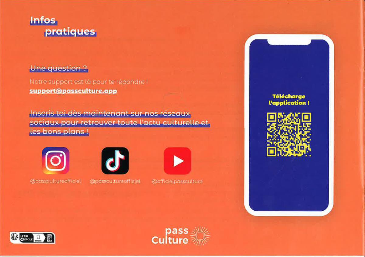 Le PASS CULTURE Le PASS CULTURE