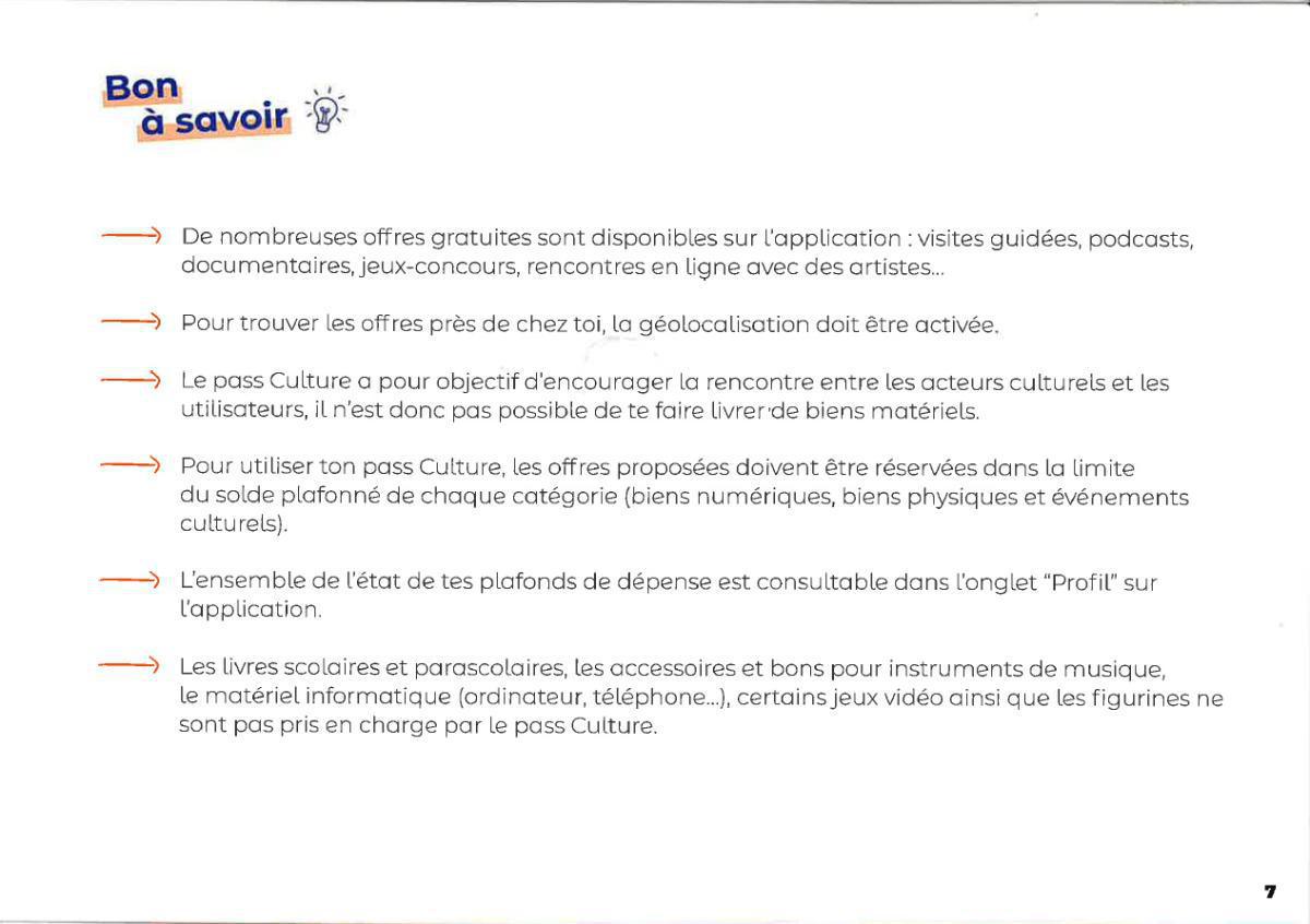 Le PASS CULTURE 