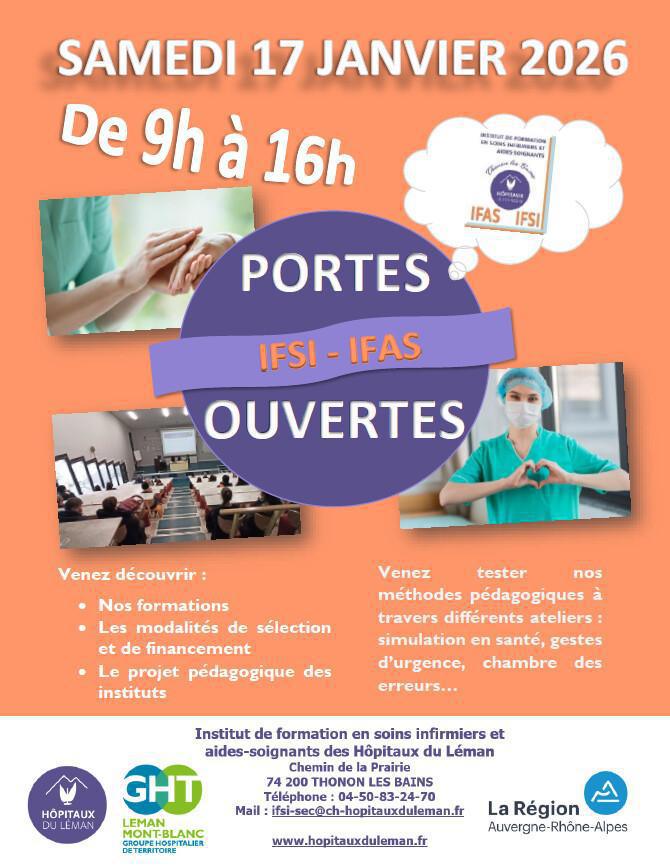 Portes ouvertes IFSI - IFAS