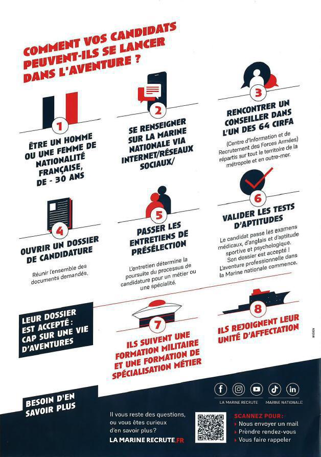 Job Dating Marine nationale