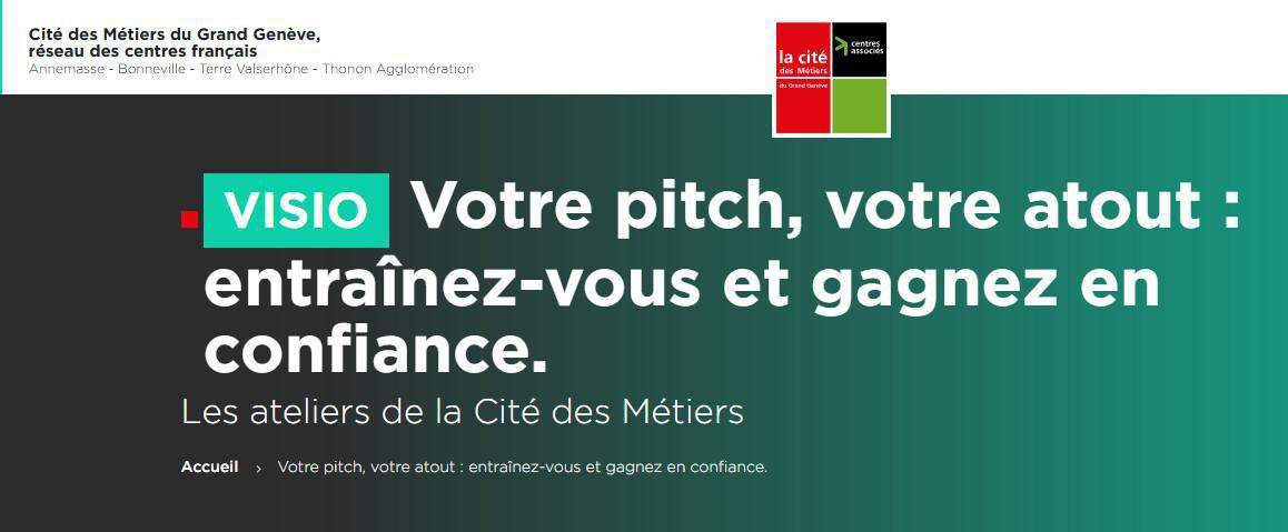 Atelier en Visio "Votre pitch, votre atout : entraînez-vous et gagnez en confiance."