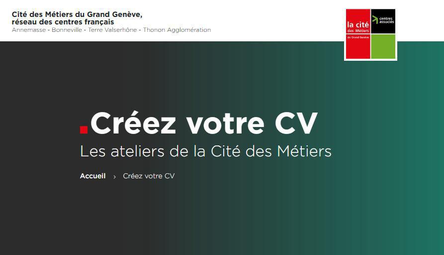 Atelier "Créez votre CV"