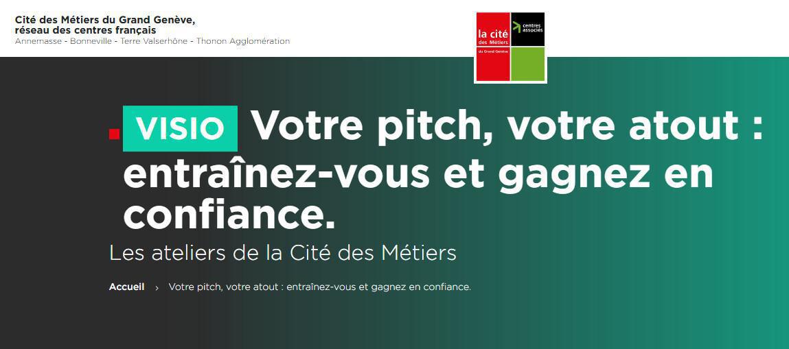 Atelier en Visio "Votre pitch, votre atout : entraînez-vous et gagnez en confiance."