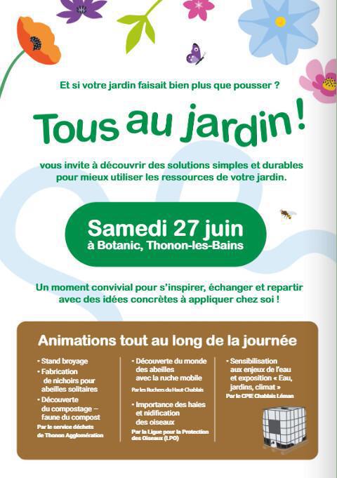 Tous au jardin ! 