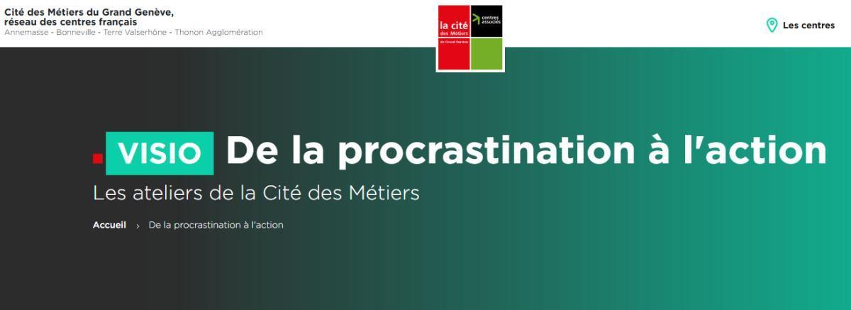 Atelier en Visio "De la procrastination à l'action"