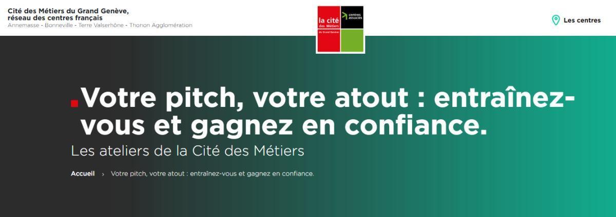 Atelier "Votre pitch, votre atout : entraînez-vous et gagnez en confiance."