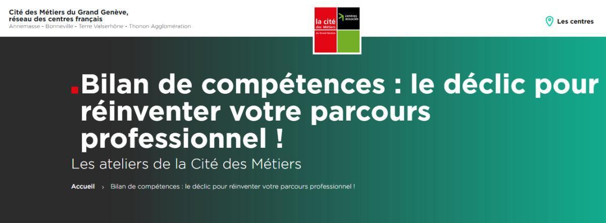 Atelier en Visio "Bilan de compétences : le déclic pour réinventer votre parcours professionnel !"
