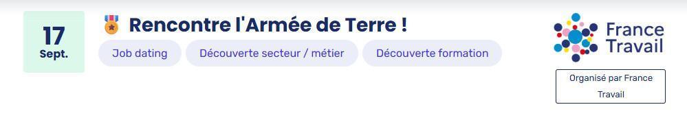 🎖️ Rencontre l'Armée de Terre !