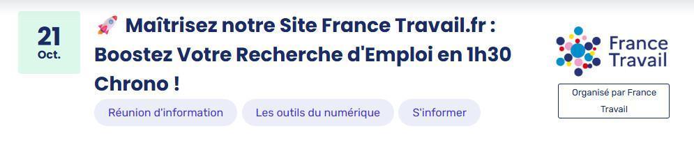 🚀 Maîtrisez notre Site France Travail.fr : Boostez Votre Recherche d'Emploi en 1h30 Chrono ! 