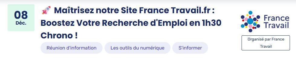 🚀 Maîtrisez notre Site France Travail.fr : Boostez Votre Recherche d'Emploi en 1h30 Chrono ! 