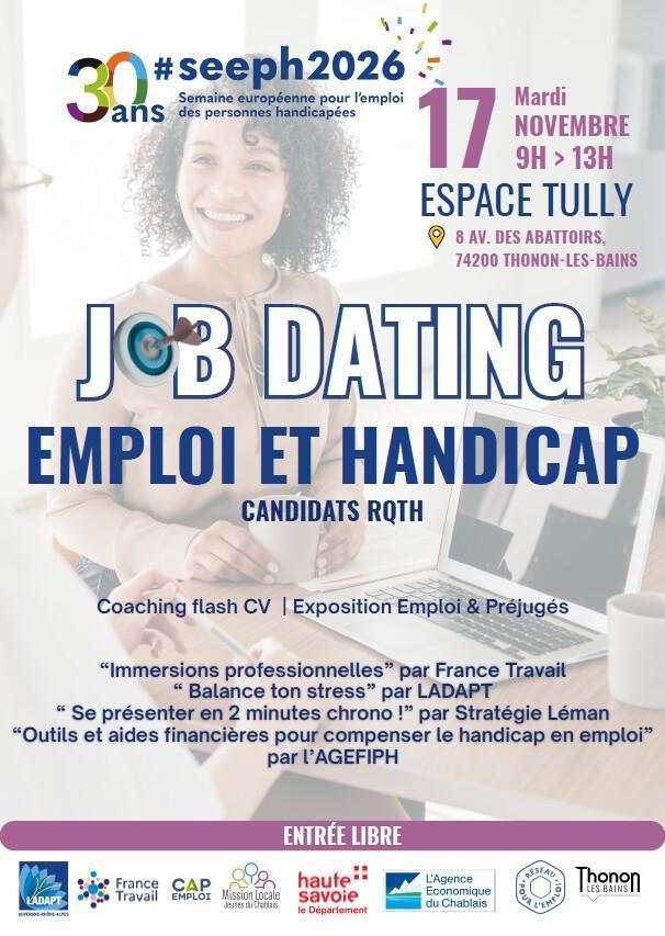 Job dating emploi et handicap 