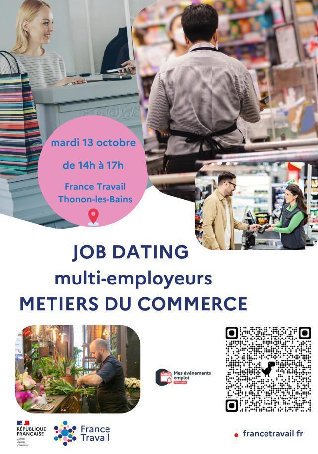Job Dating métiers du commerce 
