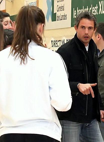 Mickale LAVALEUR ici aux consignes (photo Basket Landes)