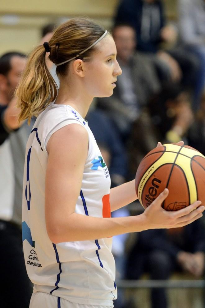 Remise en jeu pour Julia BORDE face à Lattes-Montpellier il y a quelques jours