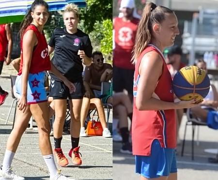 De gauche à droite : Laurianne FRACOIS, Amélie TAMBURRO et Tiffany THOMARE