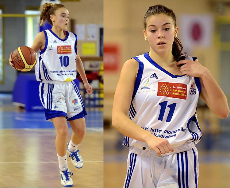 Kenza SALGUES termine meilleure marqueuse (16 points), juste devant Camille VIALA (15 points). Mais chacune des deux aura également délivré de fort jolies passes pour leurs partenaires