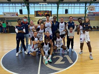 La perf du weekend pour les U18 de Limoges, qualifiées chez elles face à Basket Landes puis Tarbes (c) Limoges ABC