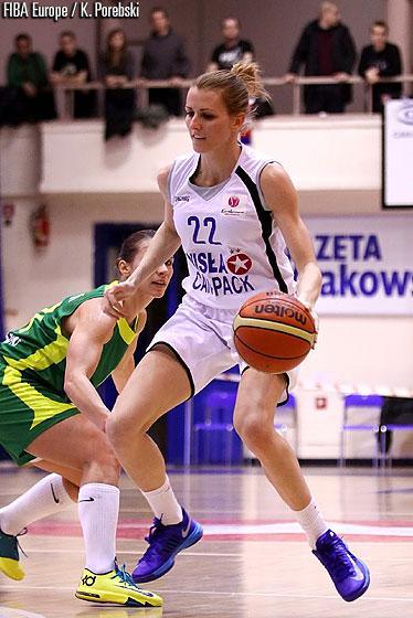 Alexandria QUIGLEY: 23 points, 4 rebonds, 3 passes et 2 interceptions