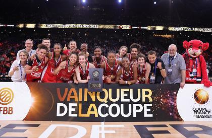 Le triplé 2018-2019-2022 pour Mondeville !  (Photo FFBB)