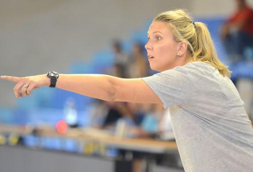 Julie MASSON en action, ici face à Basket Landes