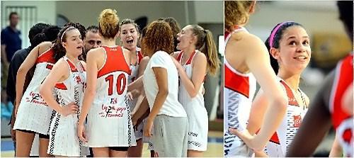 Le groupe lyonnais victorieux et le sourire de Coline FRANCHELIN
