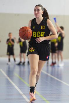 Nina ROMERA termine meilleure marqueuse de la rencontre avec 28 ponts : on fire !