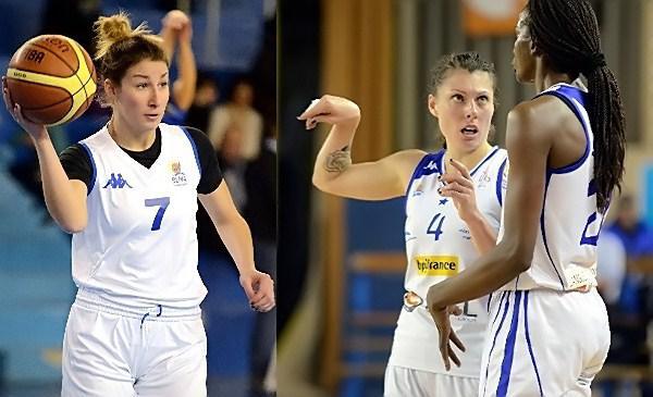 Claire BADY pour les U18, Anaël LARDY et Mame-Marie SY-DIOP pour les pros, un même objectif : la victoire !