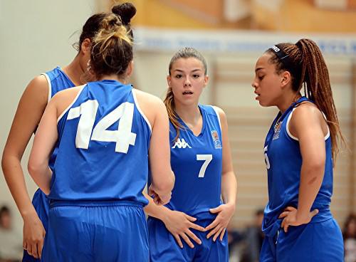 Camille VIALA (#7) ici en demi-finale de la Coupe de France face à Lyon