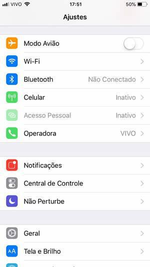 Meu telefone é iOS
