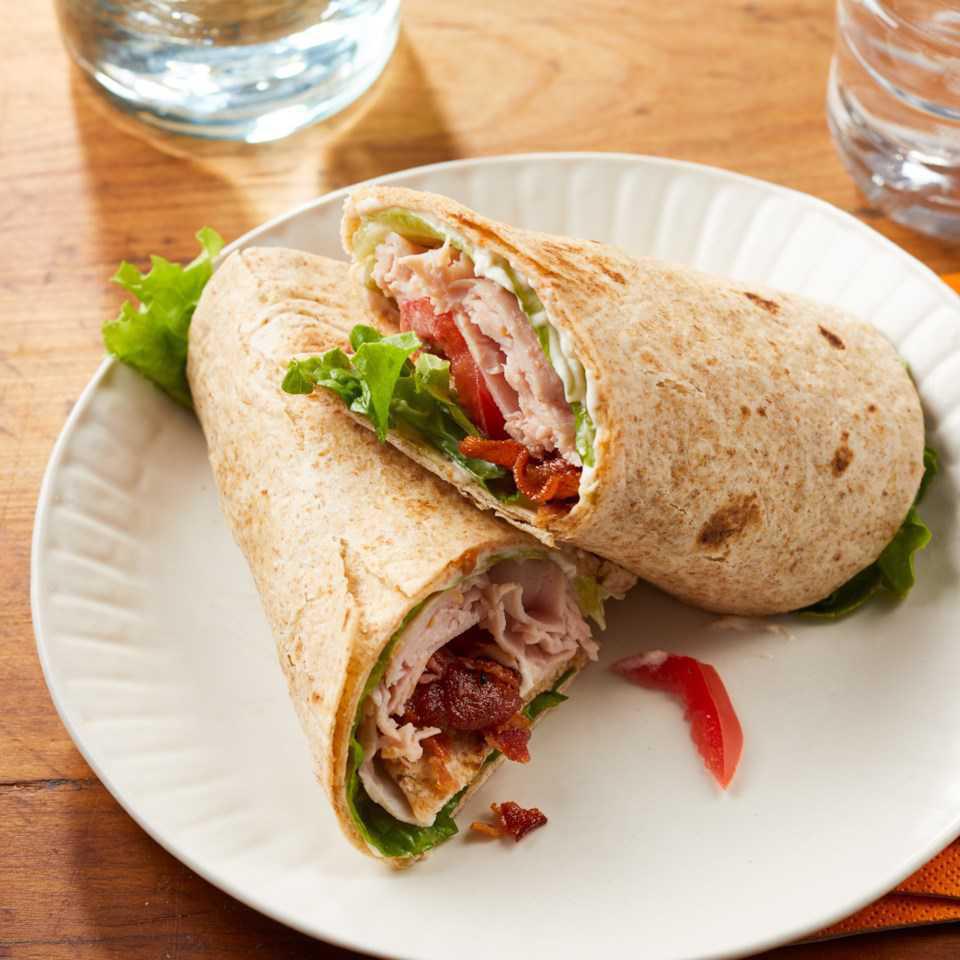 Turkey BLT Wrap