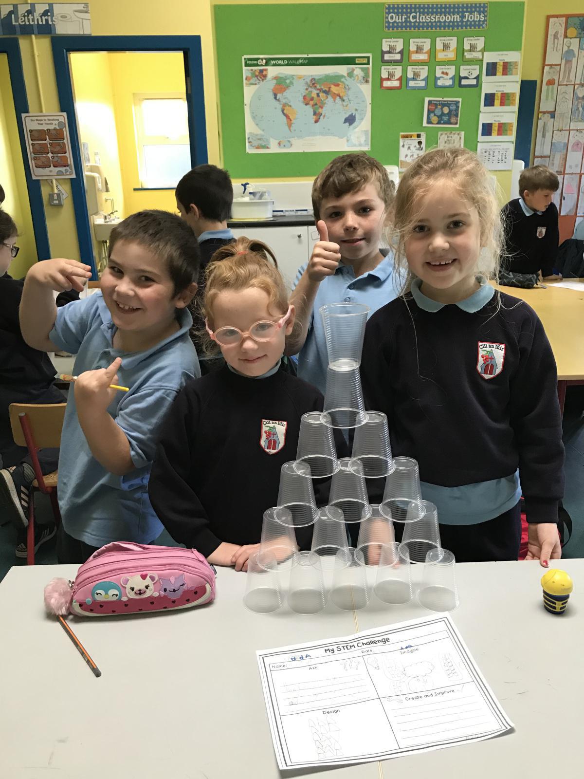 Tallest Cup Tower: STEM Challenge