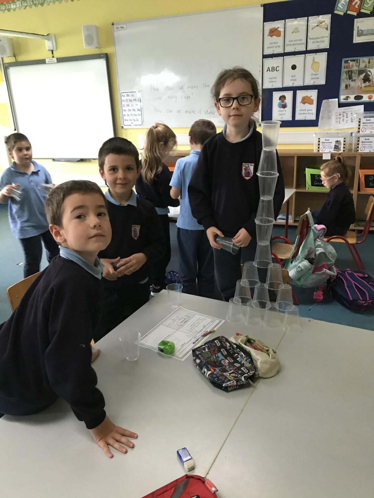 Tallest Cup Tower: STEM Challenge