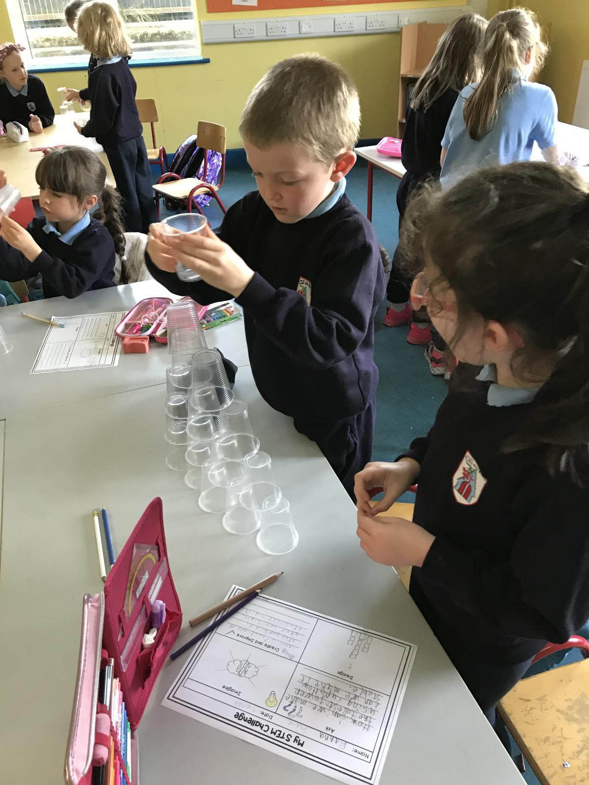 Tallest Cup Tower: STEM Challenge