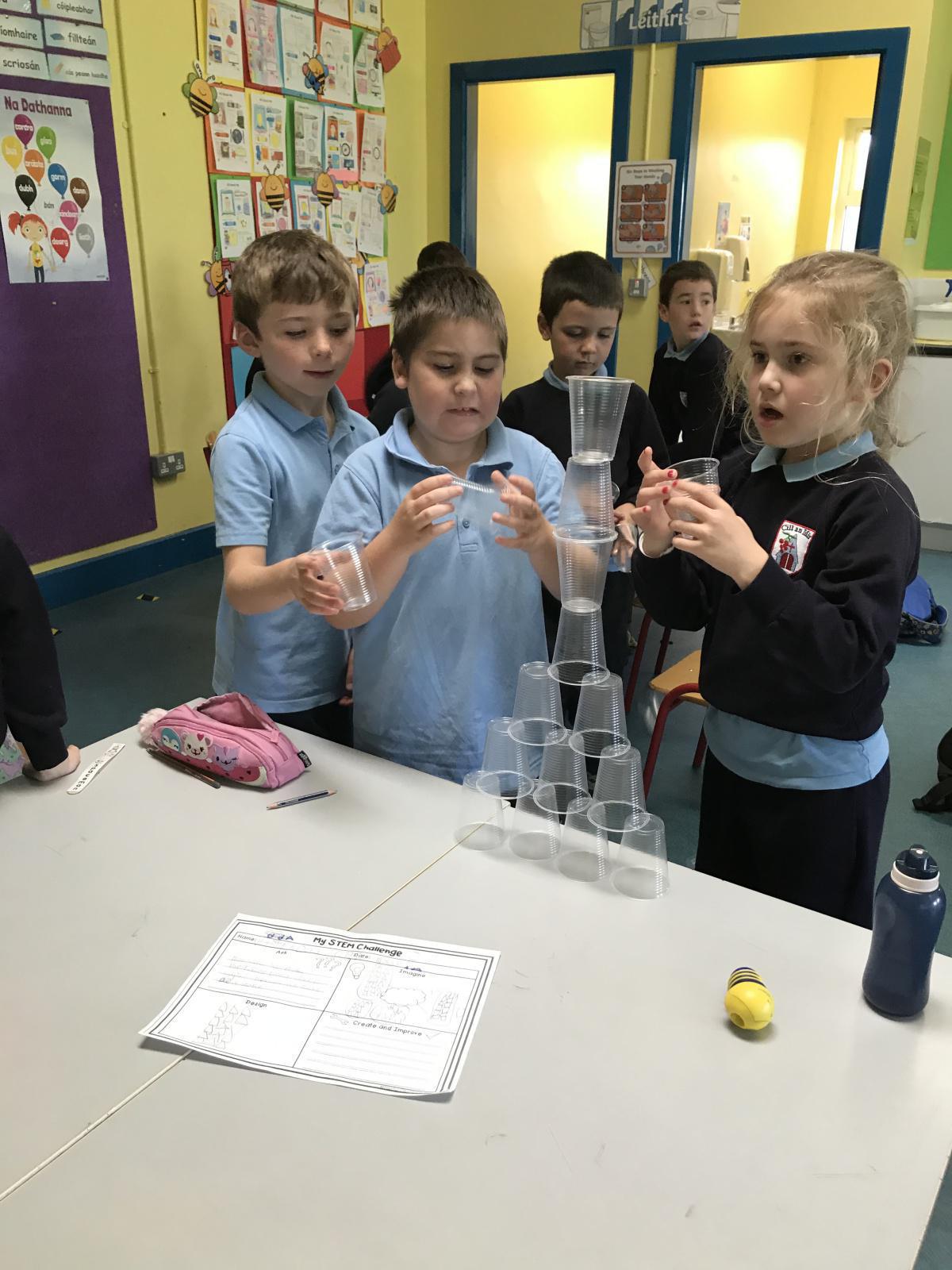 Tallest Cup Tower: STEM Challenge