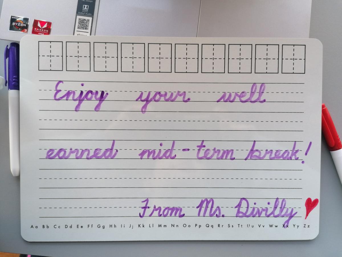 3rd Class School Work Wednesday 17th of February 2021