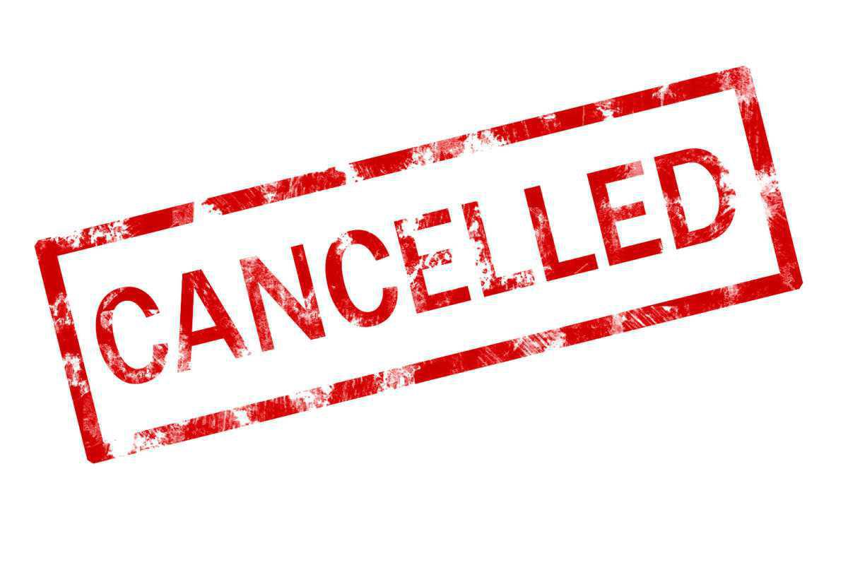 GOOGLE MEET CANCELLED - RESCHEDULED FOR TOMORROW