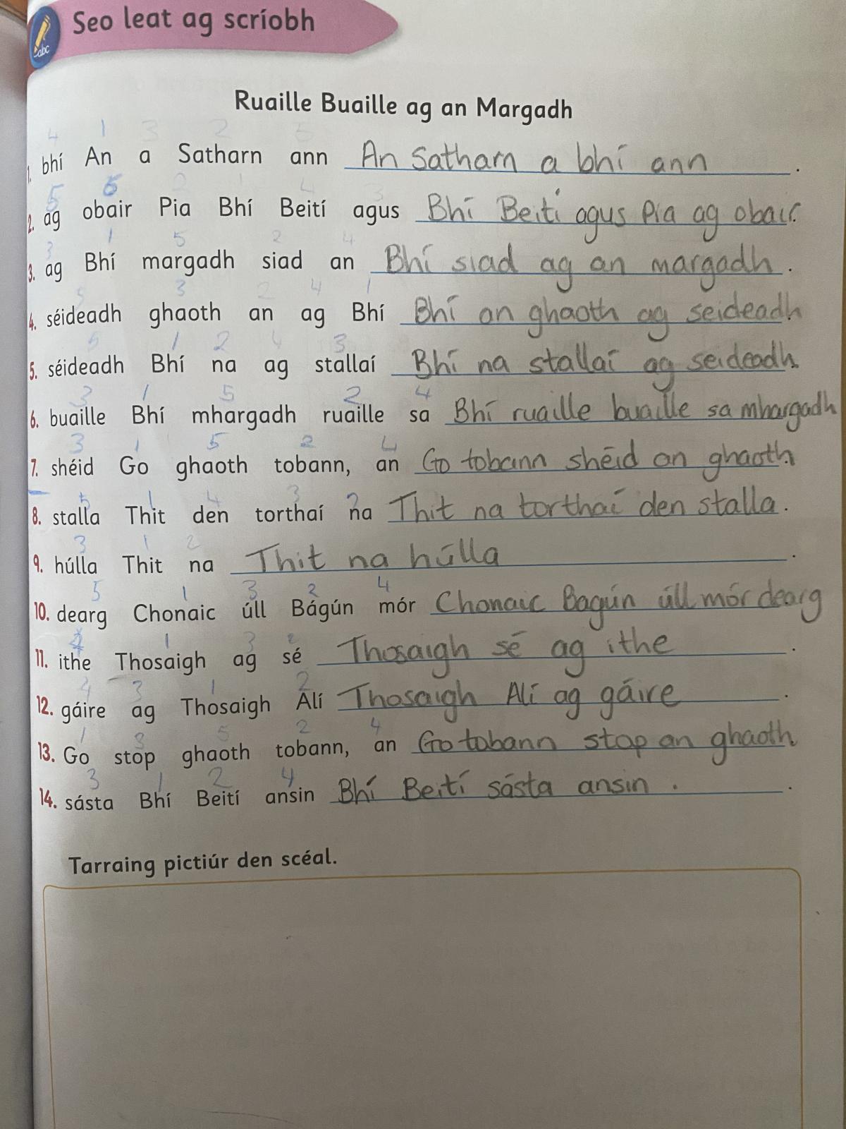 Work for Monday 8th of March Work for Monday 8th of March