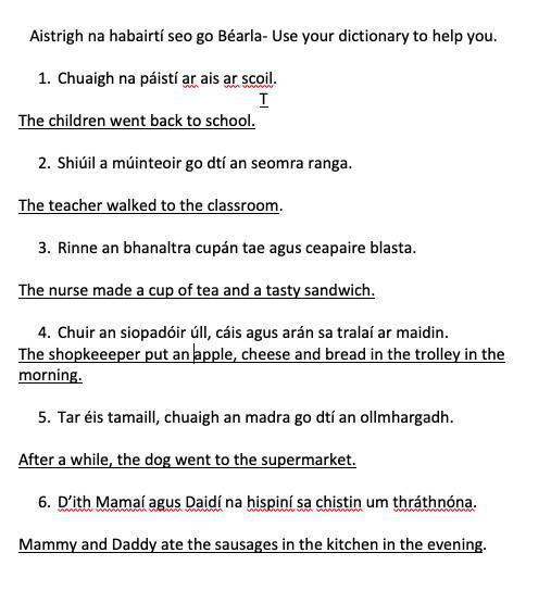 Work for Thursday 11th of March. Work for Thursday 11th of March.