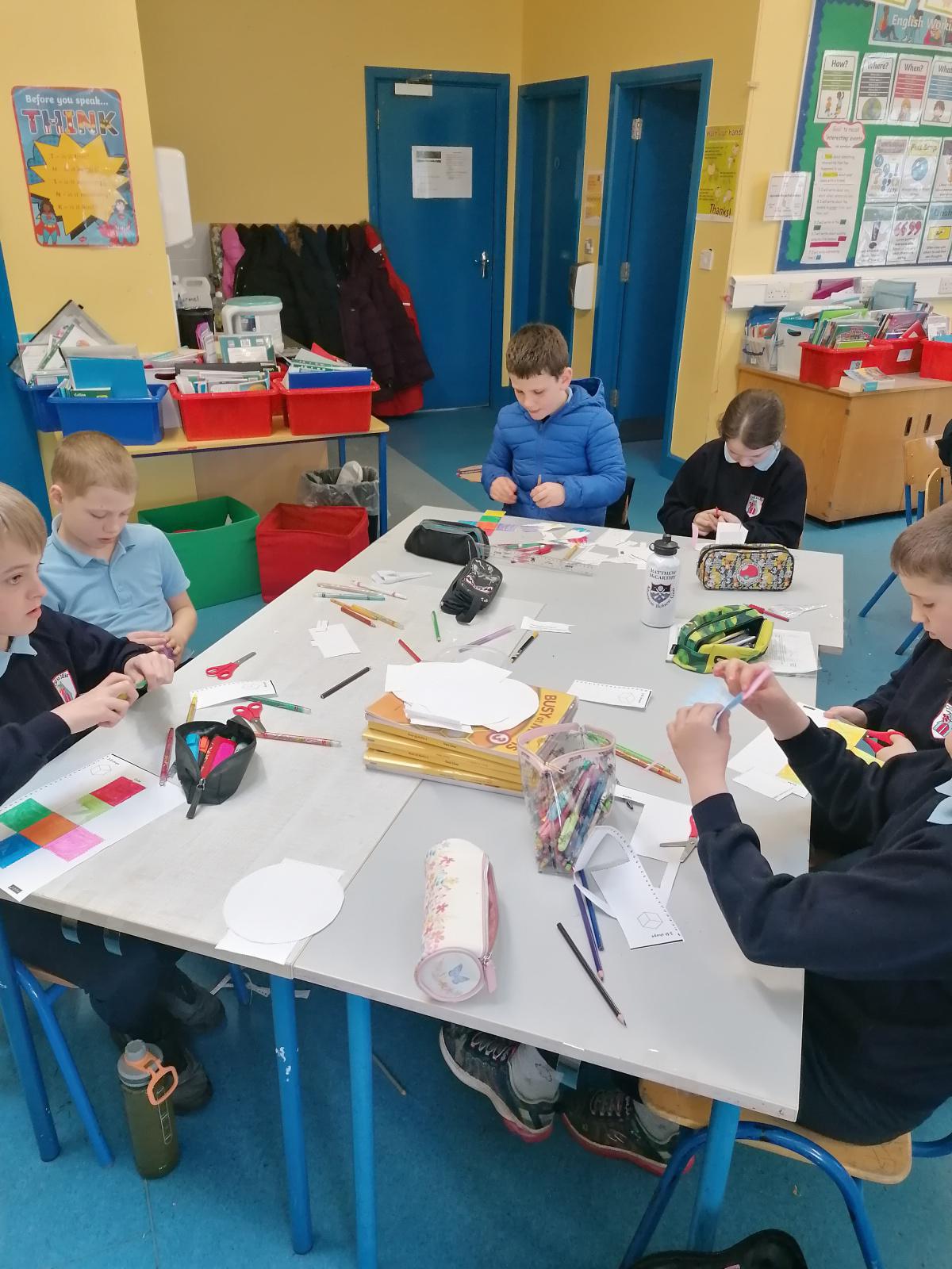 3D Shapes - making a cube