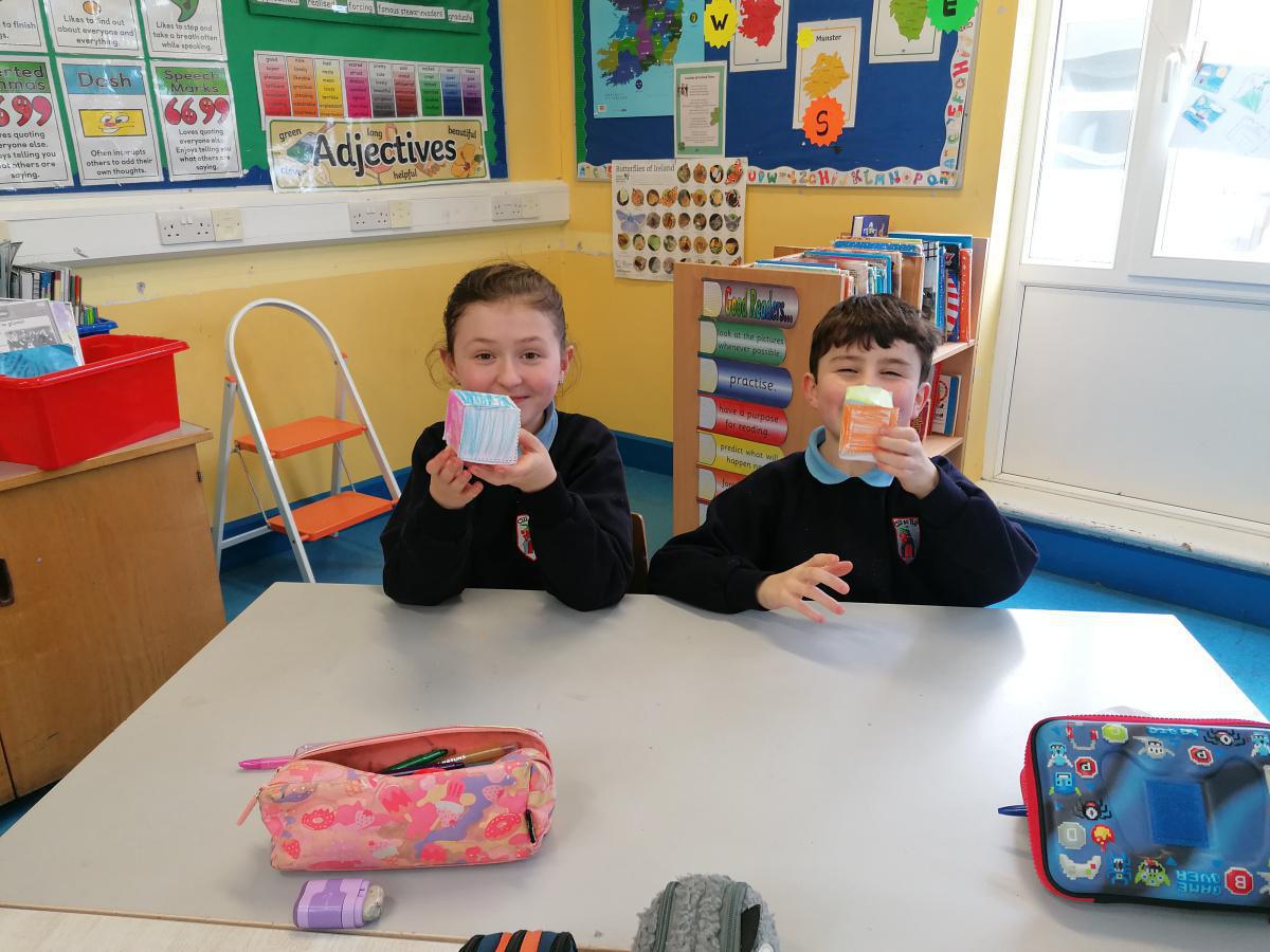 3D Shapes - making a cube