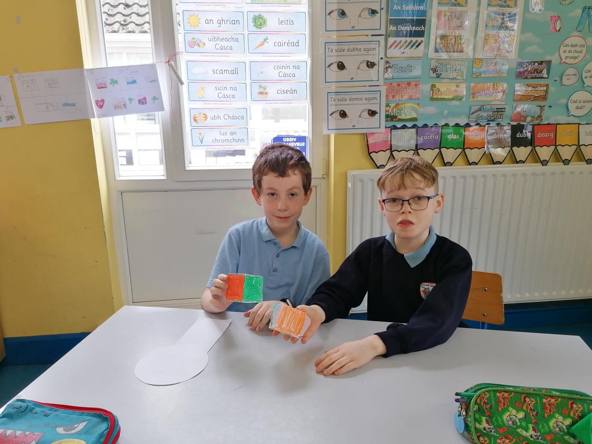 3D Shapes - making a cube