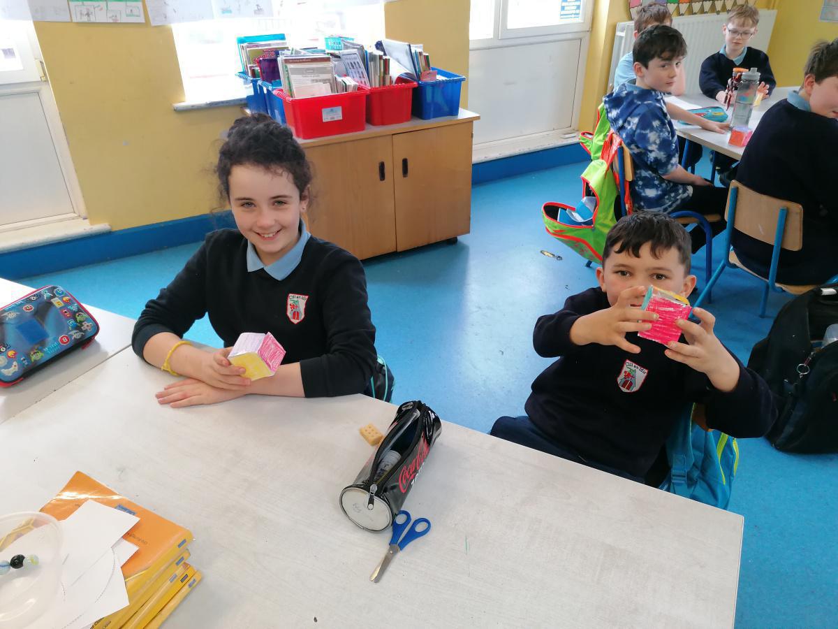 3D Shapes - making a cube