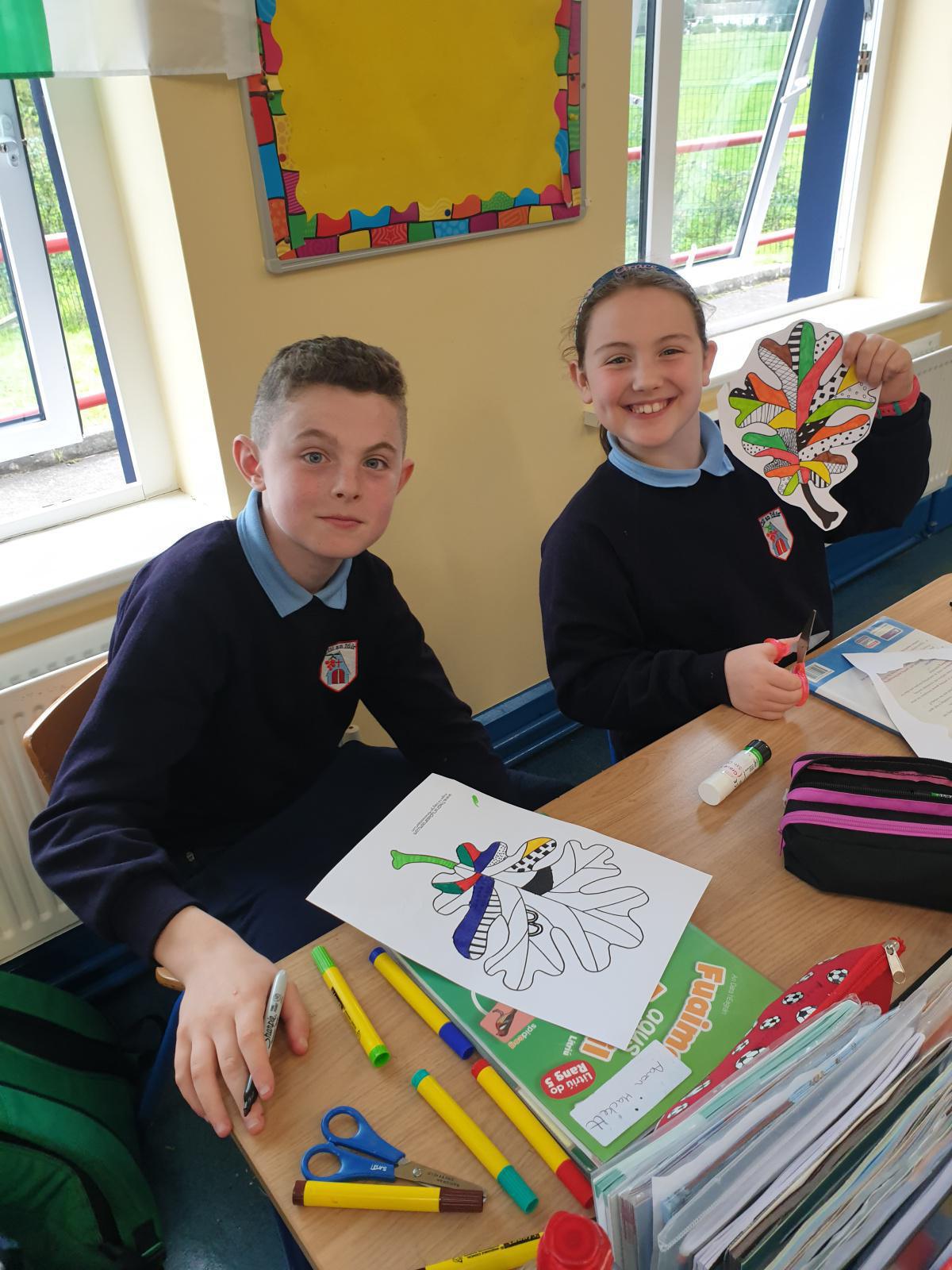 Zentangle Autumn Leaves Zentangle Autumn Leaves