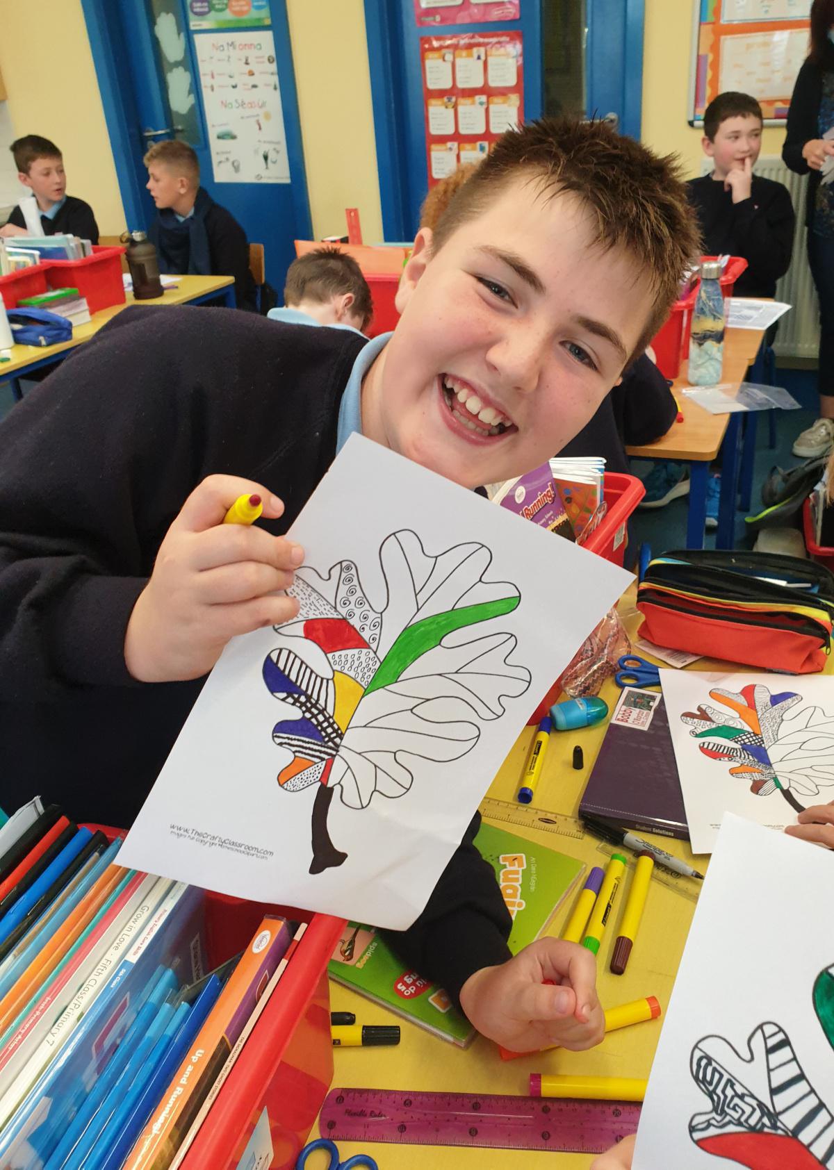 Zentangle Autumn Leaves Zentangle Autumn Leaves